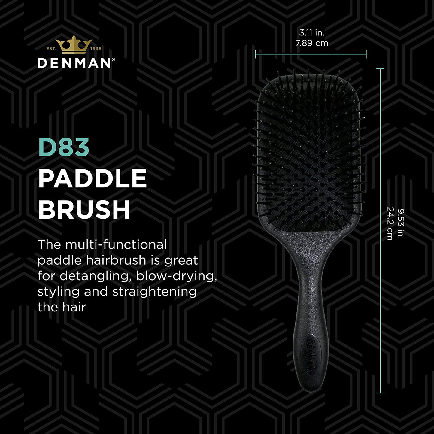 Denman D83 Large paddle brush 氣墊梳